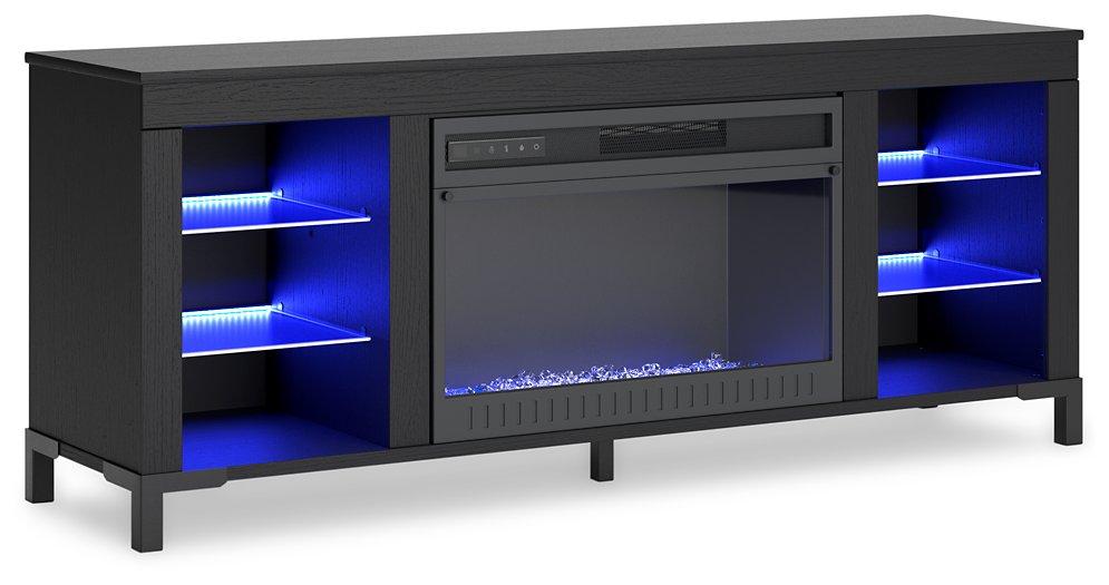 Cayberry 60" TV Stand with Electric Fireplace - De Avenue Furniture