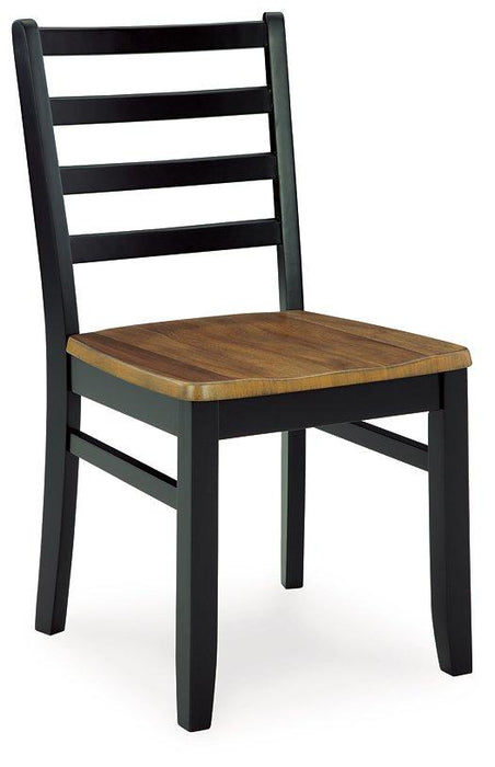 Blondon Dining Table and 6 Chairs (Set of 7) - De Avenue Furniture