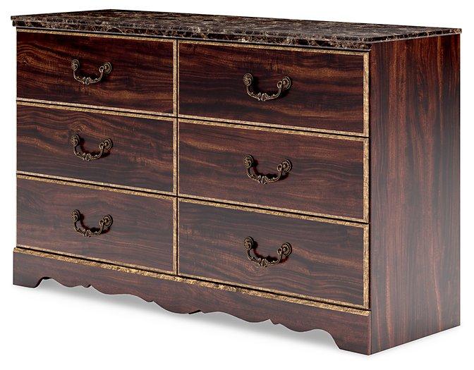 Glosmount Dresser and Mirror - De Avenue Furniture