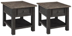 Tyler Creek End Table Set - De Avenue Furniture