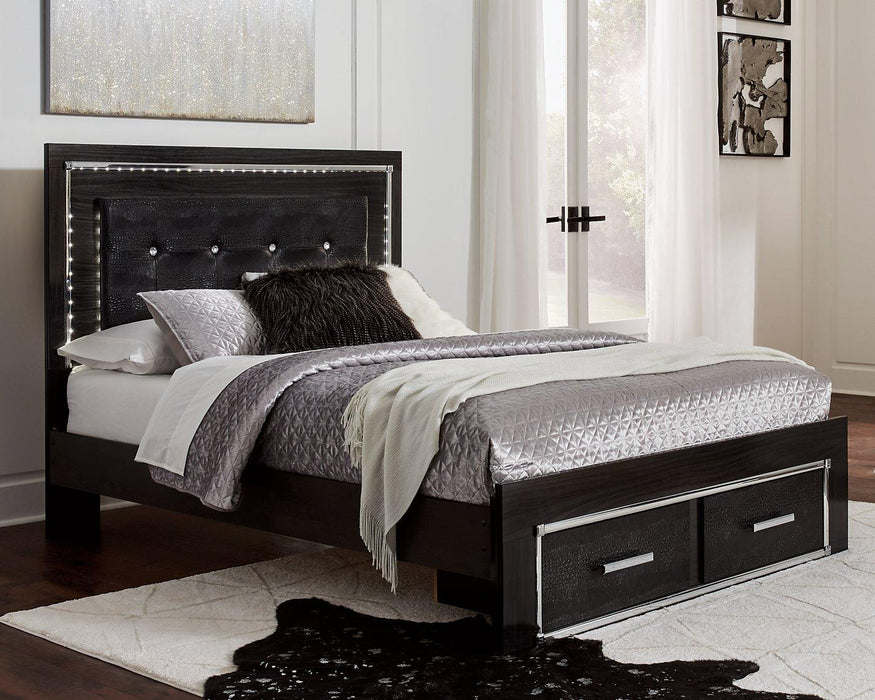 Kaydell Upholstered Bed with Storage - De Avenue Furniture