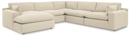 Elyza Sectional with Chaise - De Avenue Furniture