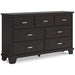 Covetown Dresser and Mirror - De Avenue Furniture