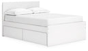 Onita Panel Bed with 2 Side Storage - De Avenue Furniture