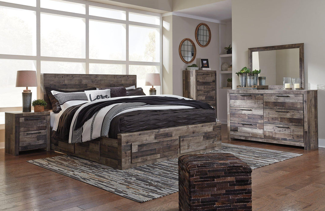 Derekson Bed with 6 Storage Drawers - De Avenue Furniture