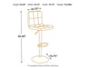 Bellatier Bar Stool Set - De Avenue Furniture
