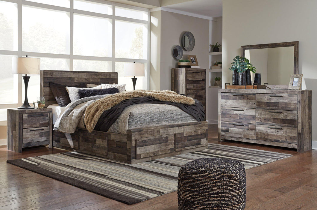 Derekson Bed with 6 Storage Drawers - De Avenue Furniture