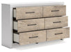 Charbitt Dresser and Mirror - De Avenue Furniture