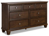Danabrin Dresser and Mirror - De Avenue Furniture