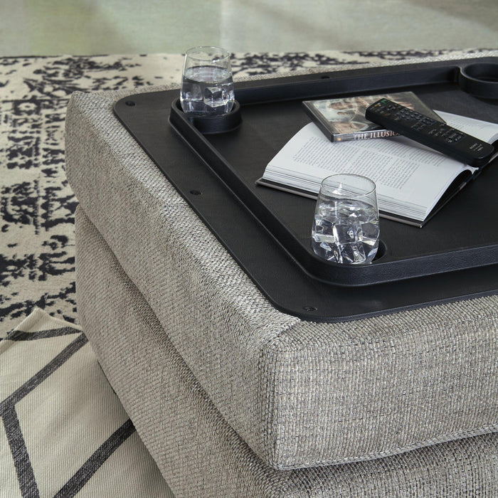 Megginson Ottoman With Storage - De Avenue Furniture