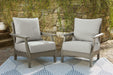 Visola Lounge Chair with Cushion (Set of 2) - De Avenue Furniture
