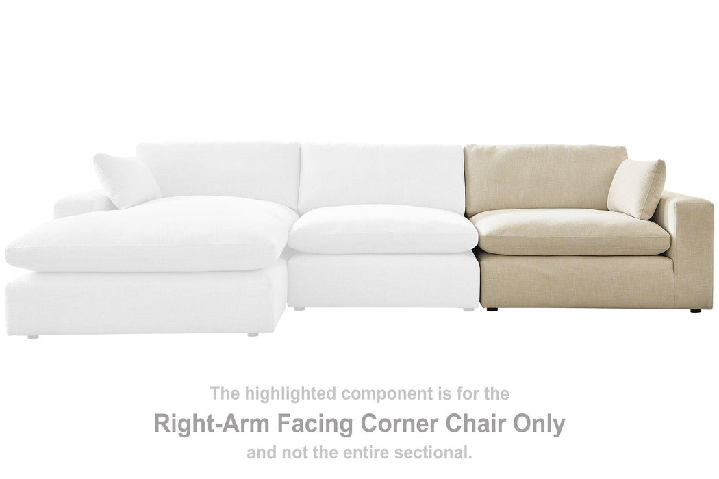 Elyza Sectional with Chaise - De Avenue Furniture