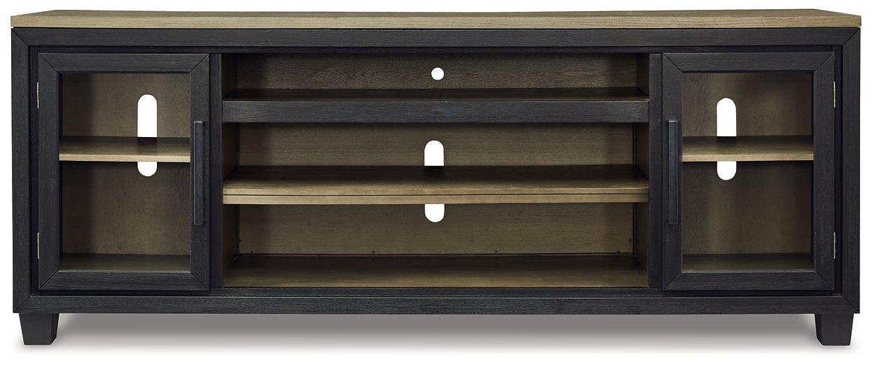 Foyland 83" TV Stand with Electric Fireplace - De Avenue Furniture