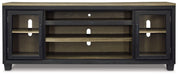 Foyland 83" TV Stand with Electric Fireplace - De Avenue Furniture