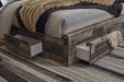Derekson Bed with 4 Storage Drawers - De Avenue Furniture