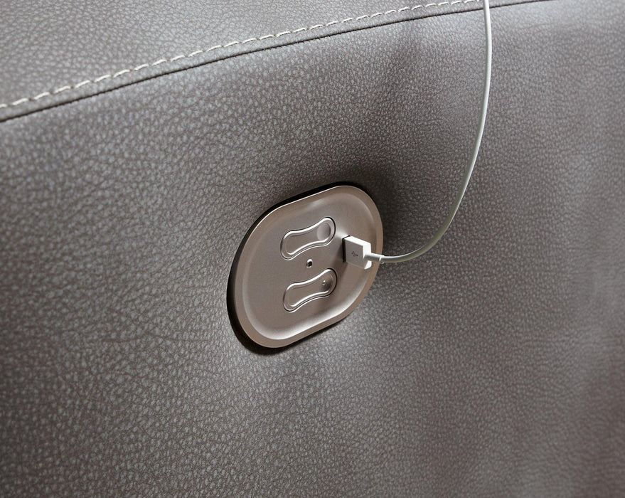 Next-Gen DuraPella Power Reclining Sectional Loveseat - De Avenue Furniture