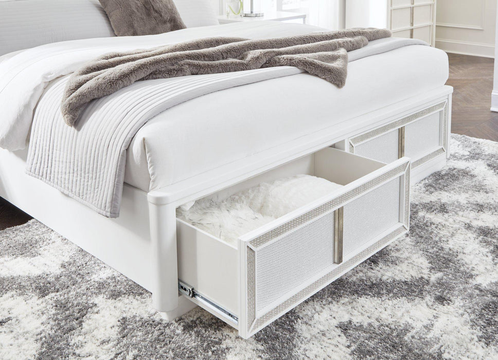 Chalanna Upholstered Storage Bed - De Avenue Furniture
