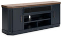 Landocken 83" TV Stand with Electric Fireplace - De Avenue Furniture