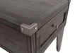 Todoe End Table with USB Ports & Outlets - De Avenue Furniture