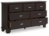 Covetown Dresser and Mirror - De Avenue Furniture