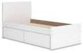 Onita Panel Bed with 1 Side Storage - De Avenue Furniture