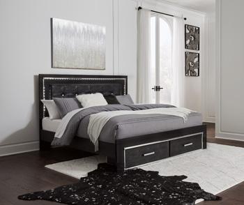 Kaydell Upholstered Bed with Storage - De Avenue Furniture