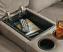 Cavalcade Power Reclining Loveseat with Console - De Avenue Furniture