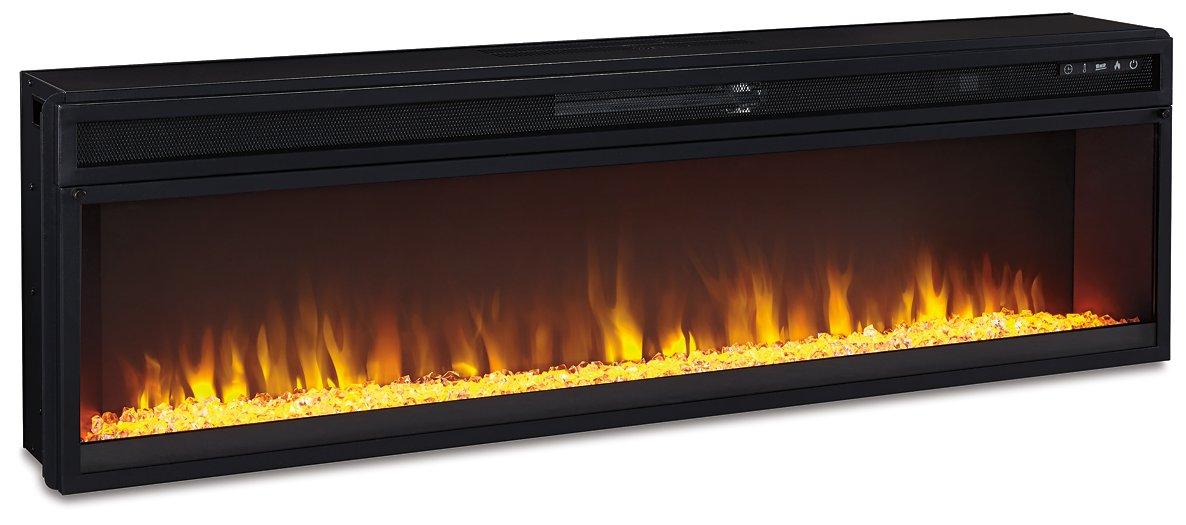 Todoe 65" TV Stand with Electric Fireplace - De Avenue Furniture