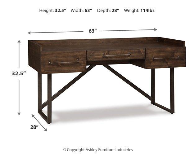 Starmore Home Office Desk with 2 Chairs