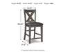 Caitbrook Counter Height Dining Set - De Avenue Furniture