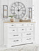 Ashbryn Dresser and Mirror - De Avenue Furniture