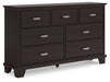 Covetown Dresser and Mirror - De Avenue Furniture