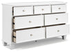 Fortman Dresser and Mirror - De Avenue Furniture