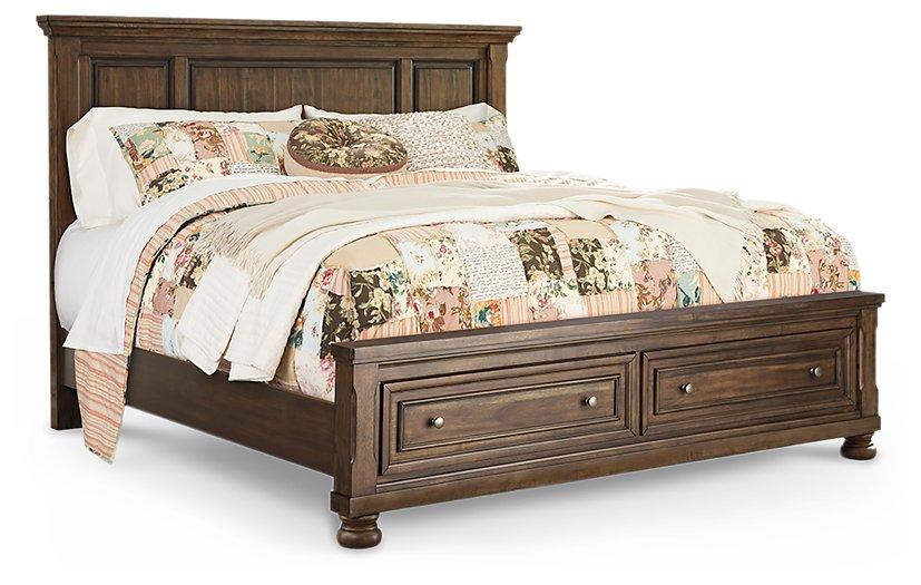 Flynnter Bed with 2 Storage Drawers - De Avenue Furniture