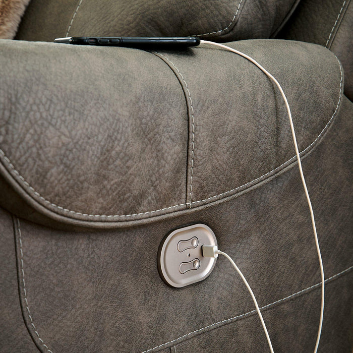 Starbot 3-Piece Power Reclining Loveseat with Console - De Avenue Furniture