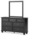 Lanolee Dresser and Mirror - De Avenue Furniture