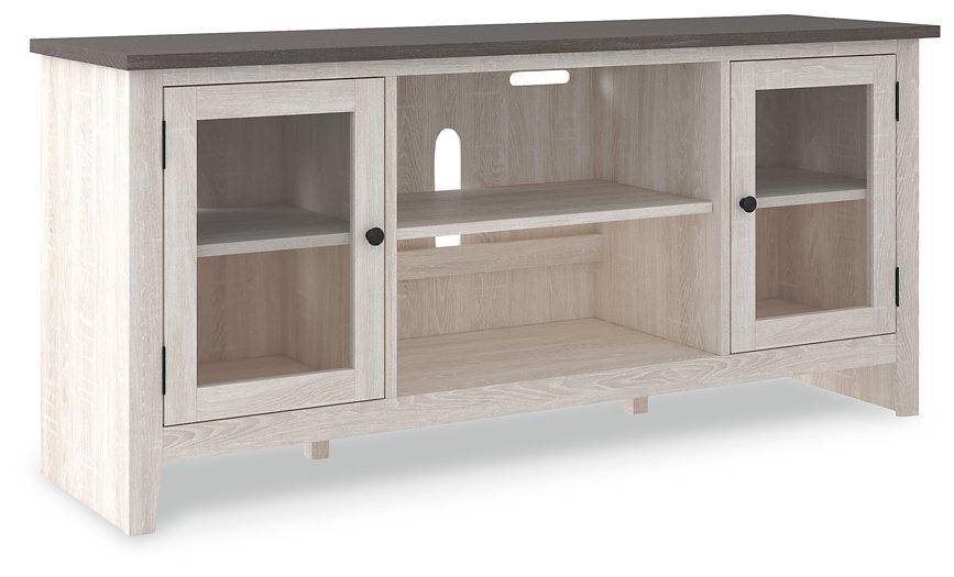 Dorrinson 60" TV Stand with Electric Fireplace - De Avenue Furniture