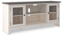 Dorrinson 60" TV Stand with Electric Fireplace - De Avenue Furniture