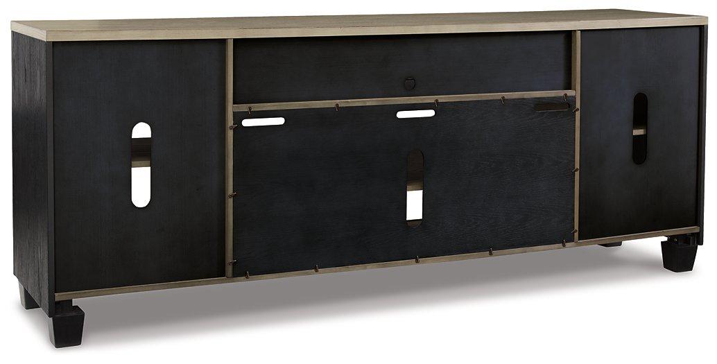 Foyland 83" TV Stand with Electric Fireplace - De Avenue Furniture