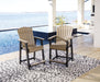 Fairen Trail Outdoor Counter Height Bar Stool (Set of 2) - De Avenue Furniture