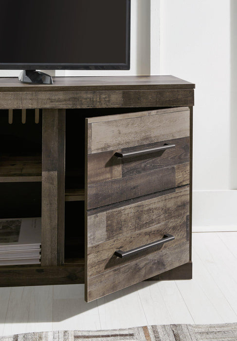 Derekson TV Stand with Electric Fireplace - De Avenue Furniture