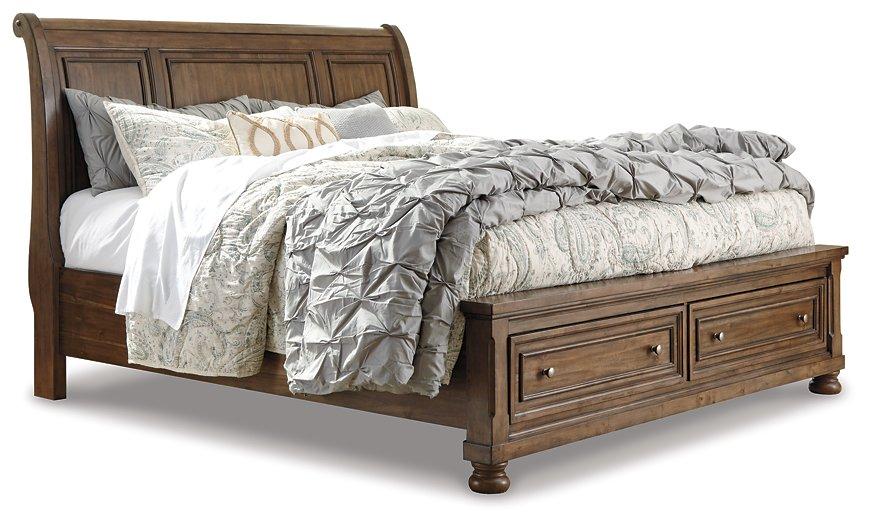 Flynnter Bed with 2 Storage Drawers - De Avenue Furniture