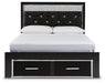 Kaydell Upholstered Panel Storage Bed - De Avenue Furniture