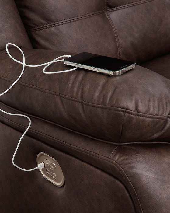 Punch Up Power Reclining Sectional Sofa - De Avenue Furniture