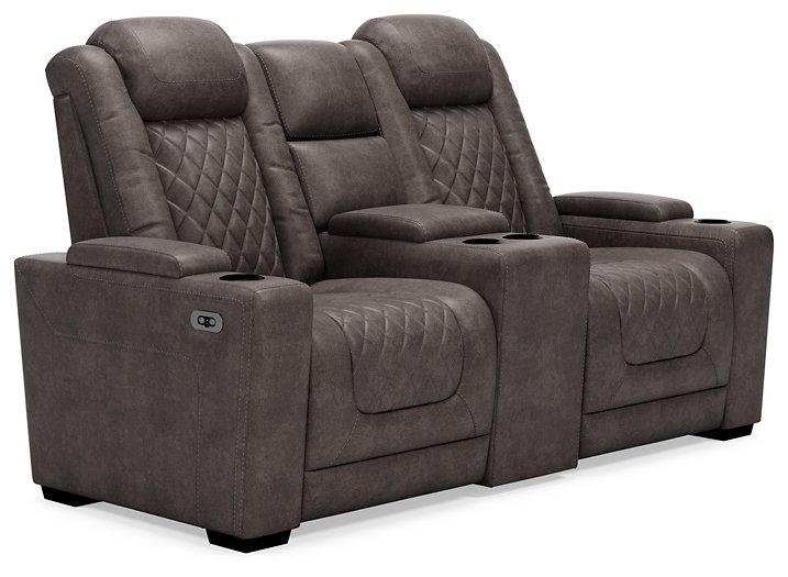 HyllMont Power Reclining Living Room Set - De Avenue Furniture