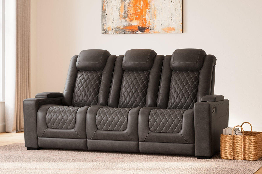 HyllMont Power Reclining Living Room Set - De Avenue Furniture
