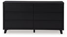Danziar Dresser and Mirror - De Avenue Furniture