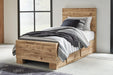 Hyanna Bed with 2 Side Storage - De Avenue Furniture