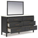 Cadmori Dresser and Mirror - De Avenue Furniture