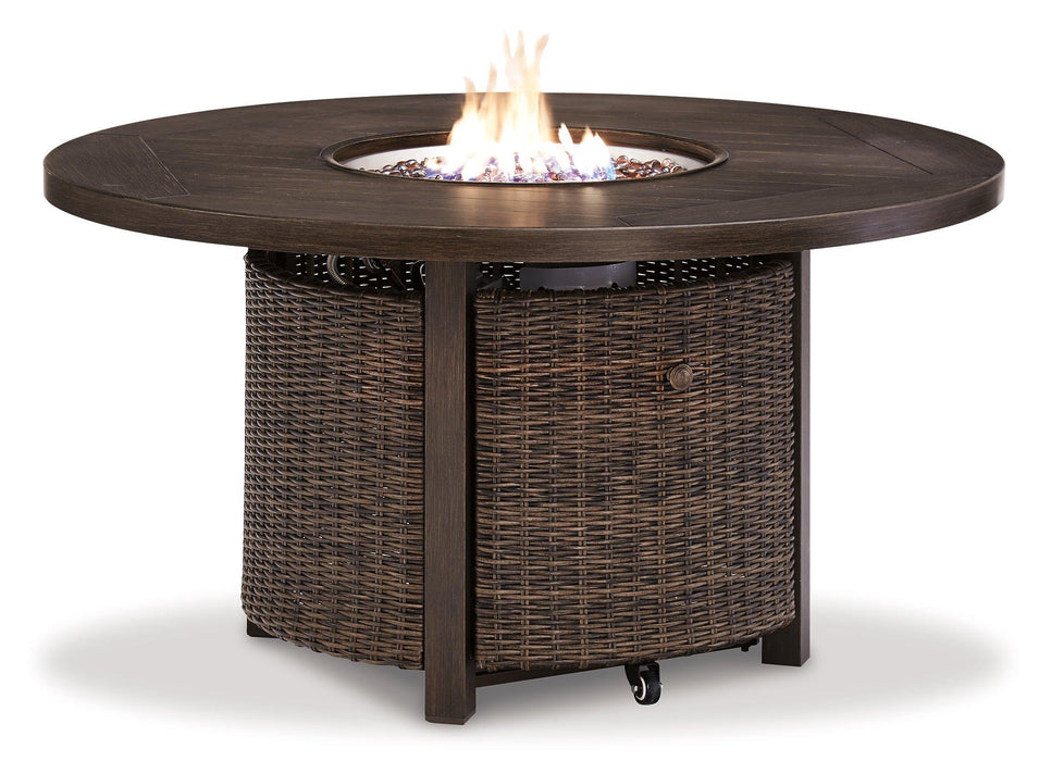 Paradise Trail Outdoor Sofa, Lounge Chairs and Fire Pit Table - De Avenue Furniture